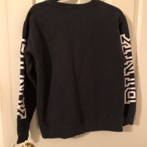 Crew neck pink sweatshirt - Picture 2 of 3